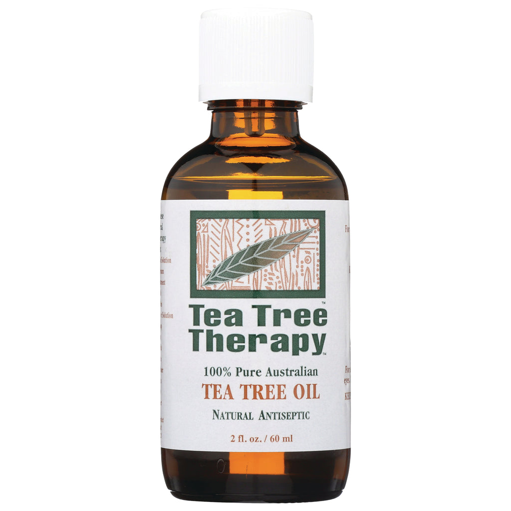 TTT023 | Tea Tree Therapy Tea Tree Oil, 100% Pure Australian, Natural Antiseptic, 2 fl oz bottle - Thumbnail