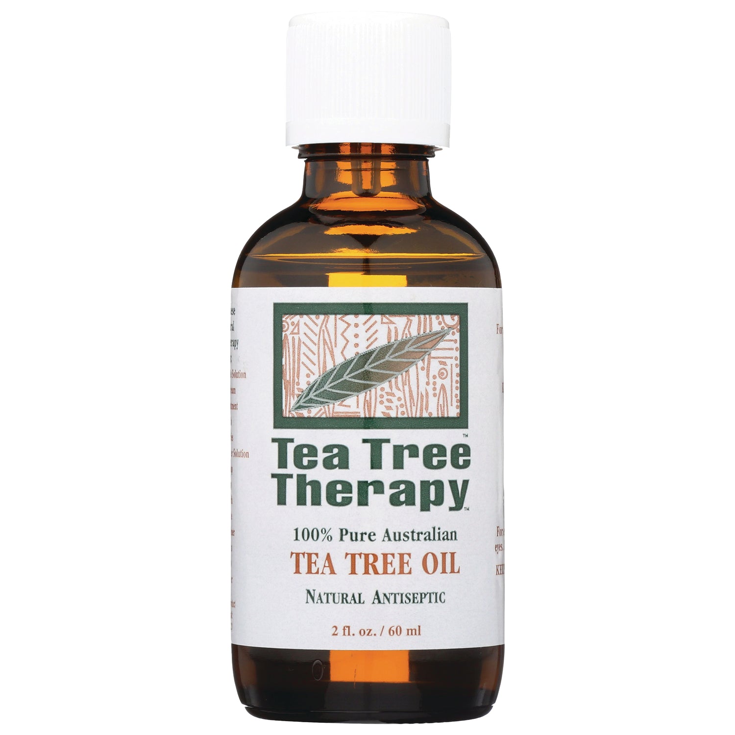 TTT023 | Tea Tree Therapy Tea Tree Oil, 100% Pure Australian, Natural Antiseptic, 2 fl oz bottle