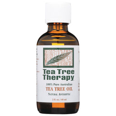 TTT023 | Tea Tree Therapy Tea Tree Oil, 100% Pure Australian, Natural Antiseptic, 2 fl oz bottle