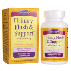 NTS27 | Nature's Secret Urinary Flush & Support with Cranberry box and bottle, 60 capsules