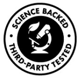 Science backed. Third-party tested.