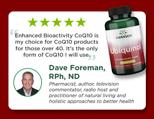 Enhanced Bioactivity CoQ10 is my choice of CoQ10 products for those over 40.