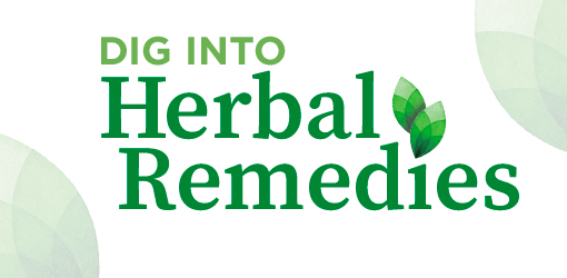 Dig Into Herbal Remedies, Bottle, Capsules, Leaves