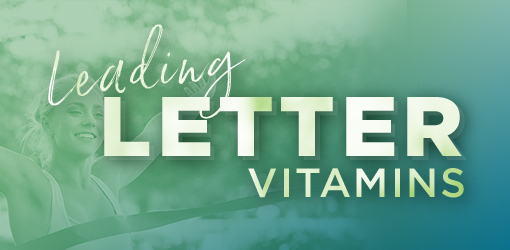 Leading Letter Vitamins A-K