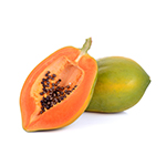 Papaya rich in vitamin C