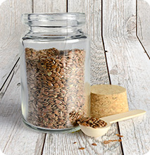 storing whole flax seeds