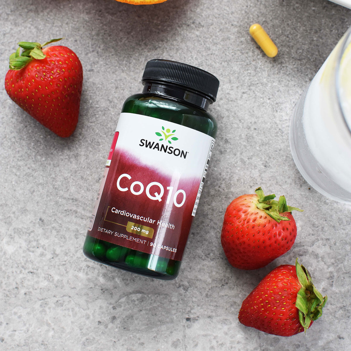 CoQ10 Pairings for Heart Health Energy Skin  &  Endurance