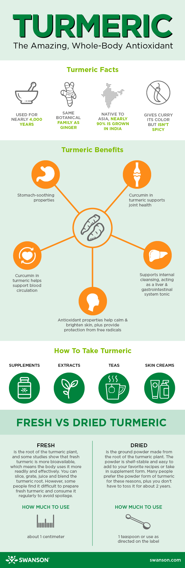 What is Turmeric? - infographic facts about turmeric and turmeric health benefits