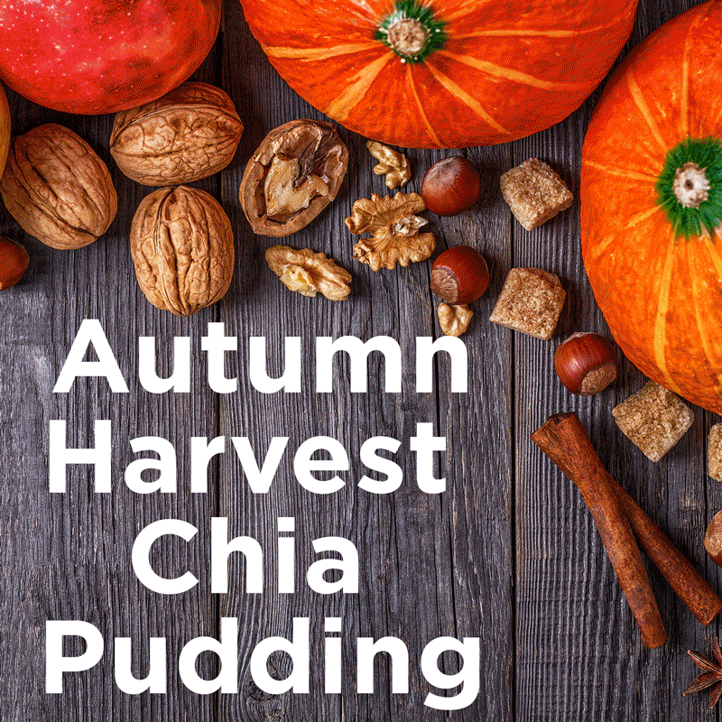 Swanson Health Products Autumn Harvest Chia Seeds Pudding Recipe