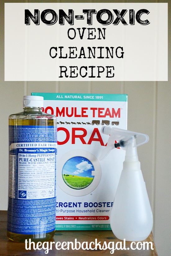 non-toxic oven cleaning