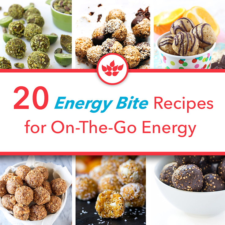 20 Energy Bites Recipes for On-The-Go Energy