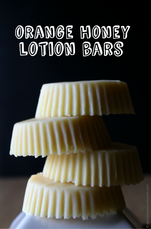 Orange Honey Lotion Bars – Thank Your Body