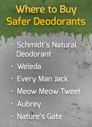 safe natural deodorant brands