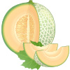 cantaloupe is a great choice for hydrating foods