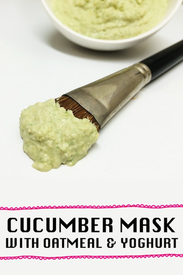 cucumber face mask recipe
