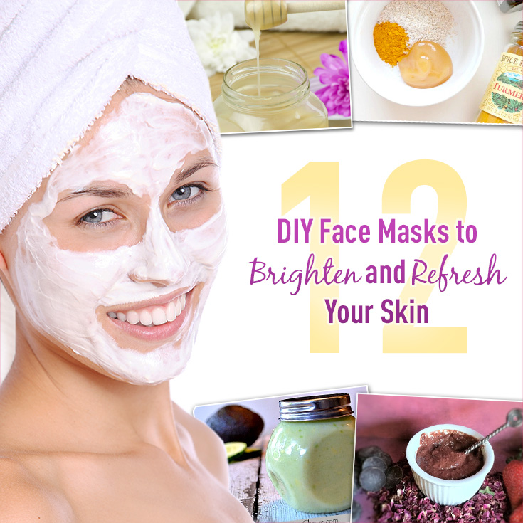 test-12 DIY Face Masks to Brighten and Refresh Your Skin