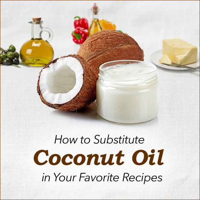 How to Substitute Coconut Oil in Your Favorite Recipes