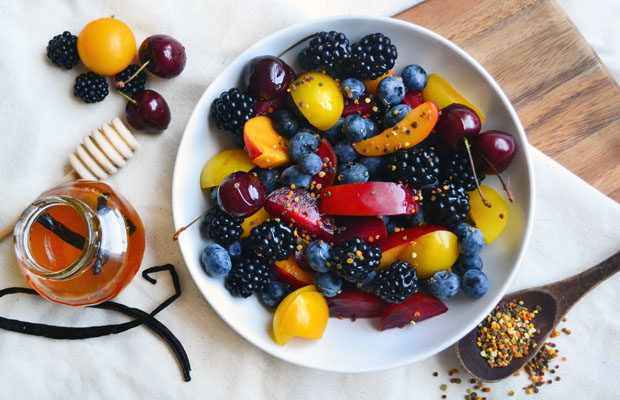 antioxidant fruit salad for cleansing diet