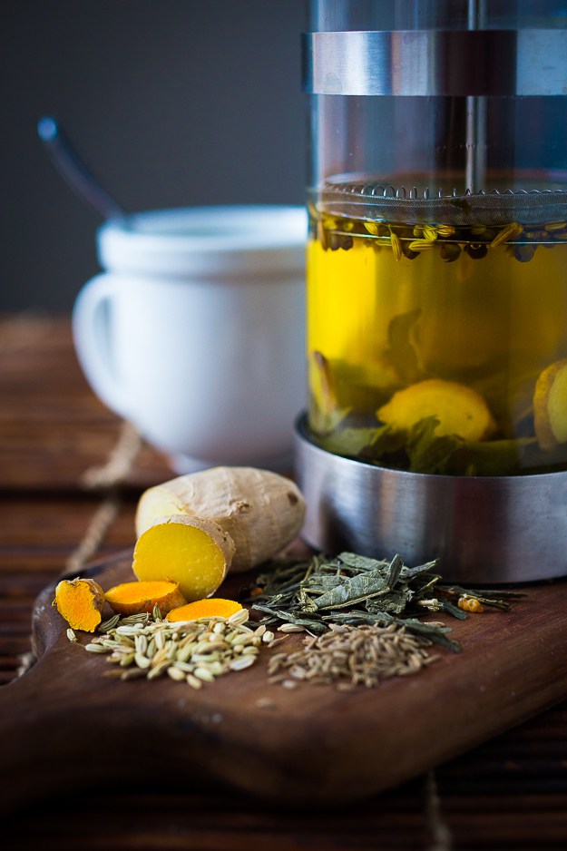 ayurvedic detox tea for easy digestion