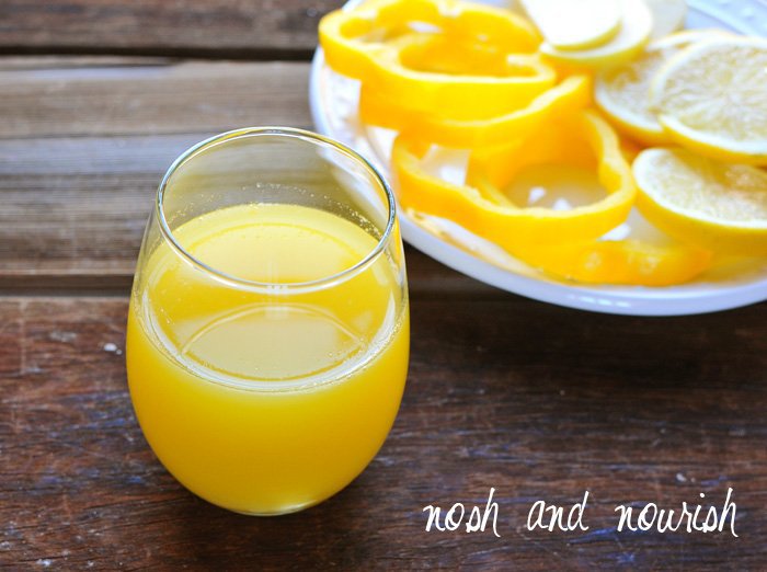 super yellow juice drink for body cleansing