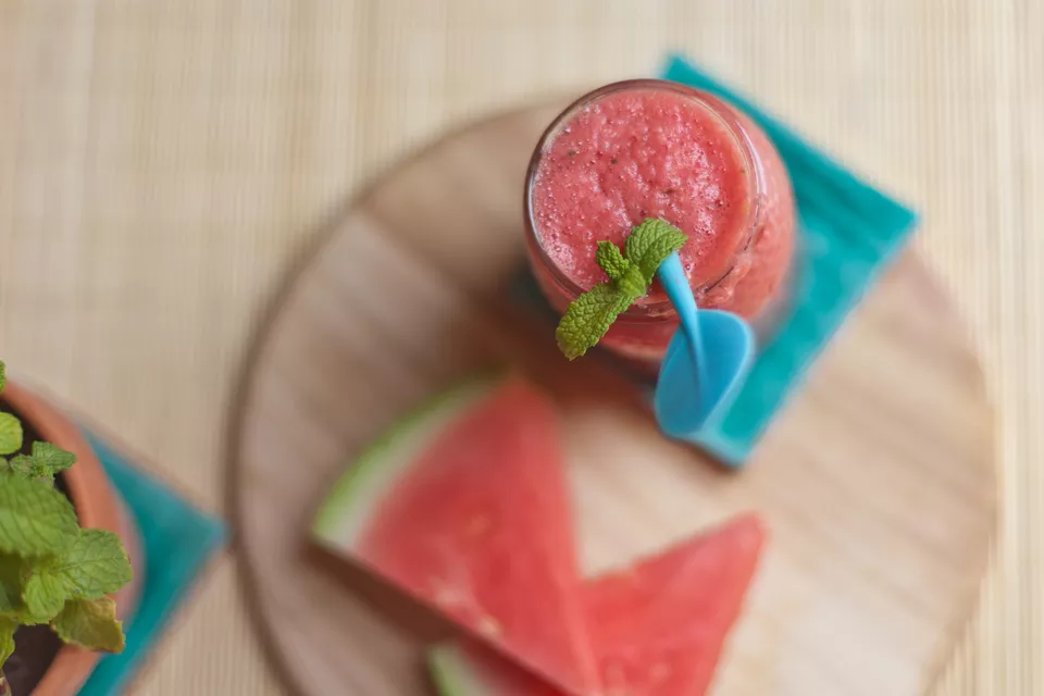 watermelon ginger smoothie