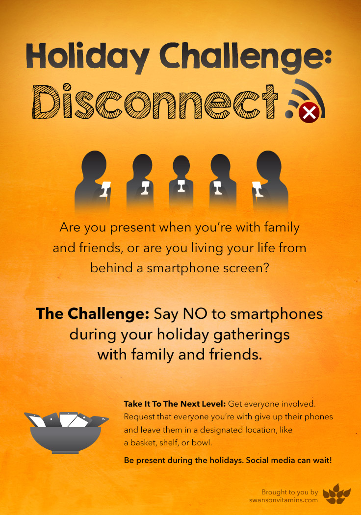 disconnecting from technology holiday challenge