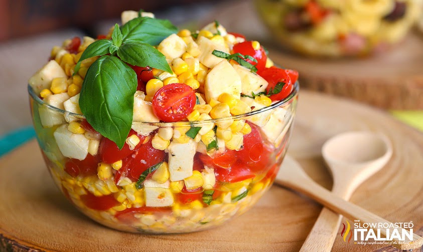 fresh corn summer salad