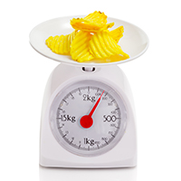 food scale to stop overeating