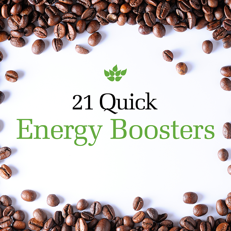 21 Quick Energy Boosters