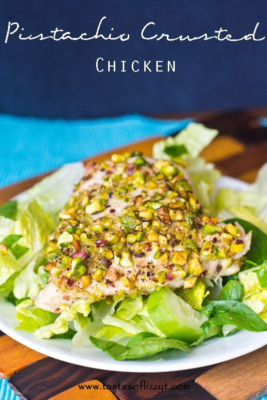 Pistachio Crusted Chicken - green and gluten free recipe for St. Patrick's Day