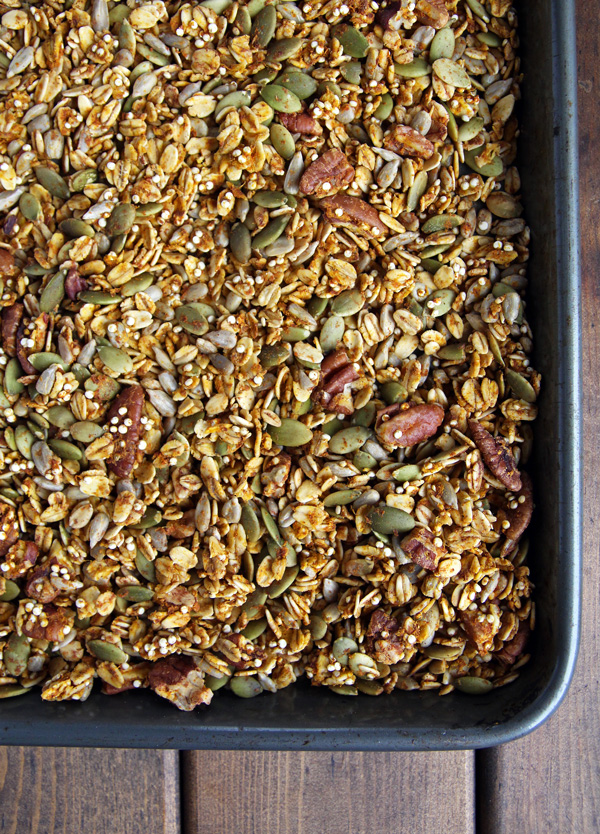 healthy pumpkin seed granola recipe