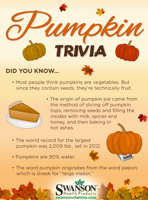 pumpkin fact trivia