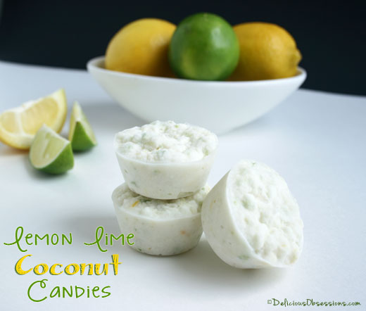 Lemon Lime Coconut Candy Recipe