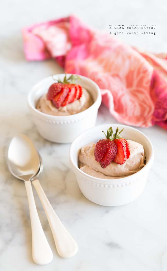 paleo strawberry mousse reicpe
