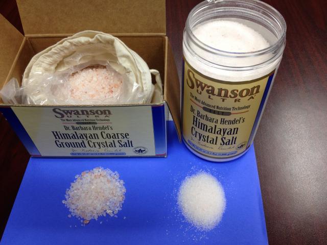 Himalayan Crystal Salt comparison