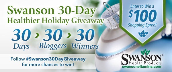 test-Swanson 30-Day Healthier Holiday Giveaway [COMPLETED for 2013!]