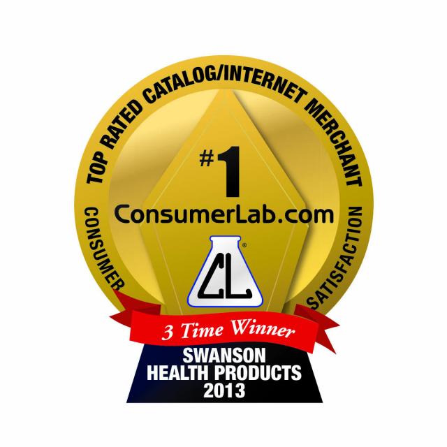 test-Swanson Health Products is Awarded the 2013 ConsumerLab.com Survey Top Rated Catalog/Internet Merchant Based on Customer Satisfaction