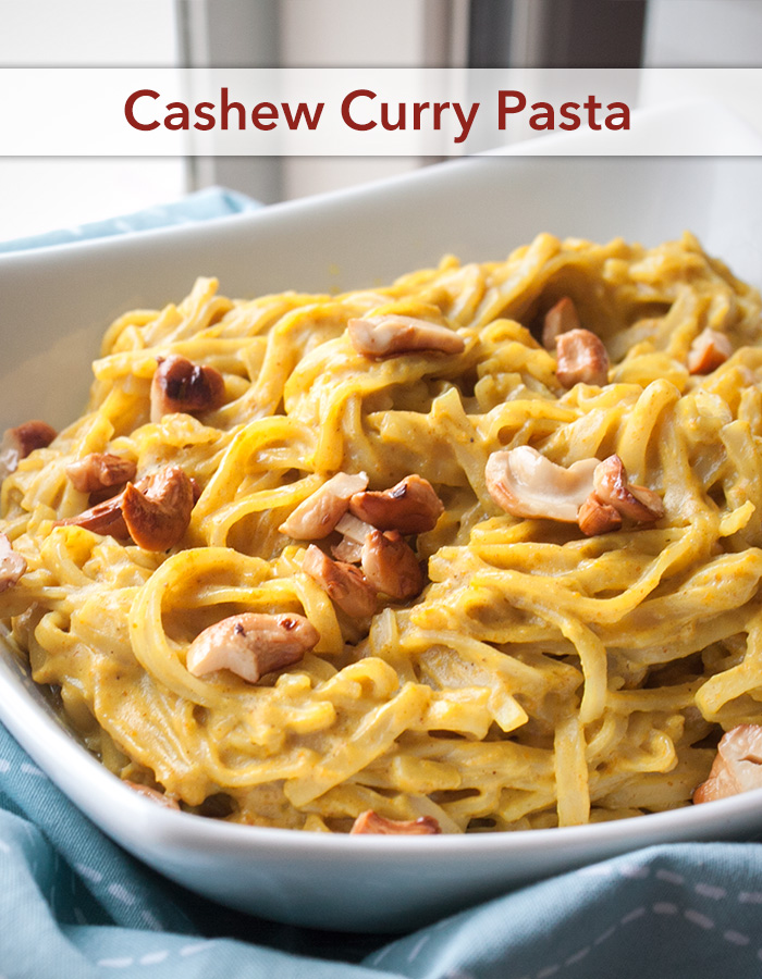 Cashew Curry Pasta