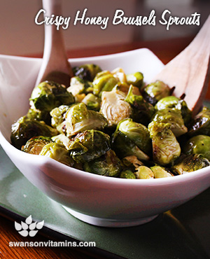 Crispy Honey Brussels Sprouts