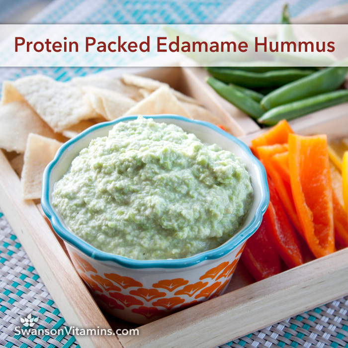 Protein Packed Edamame Hummus