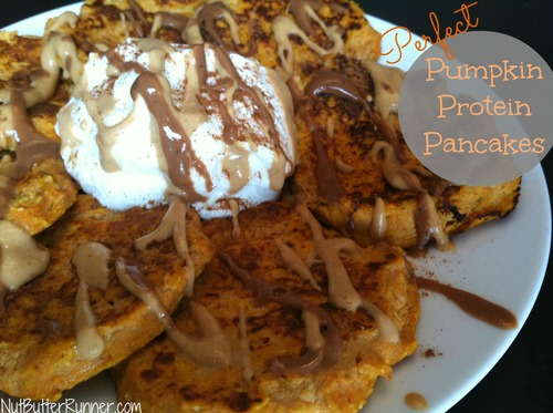 Perfect Pumpkin Protein Pancakes