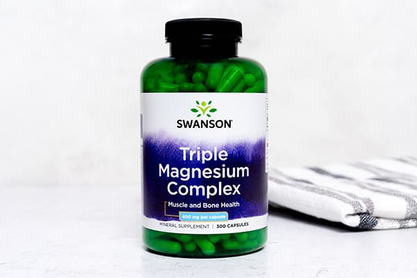 Bottle of Swanson Triple Magnesium Complex