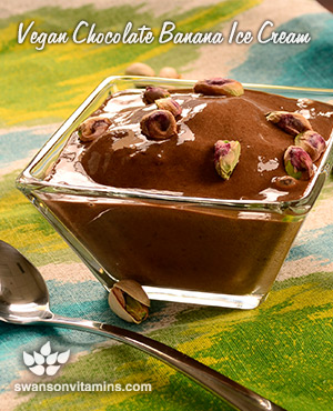 Vegan Chocolate Banana Ice Cream